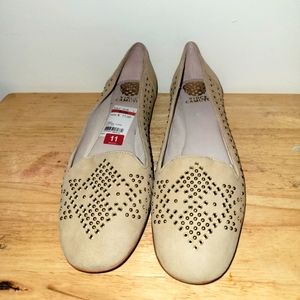 Vince camuto studded loafers